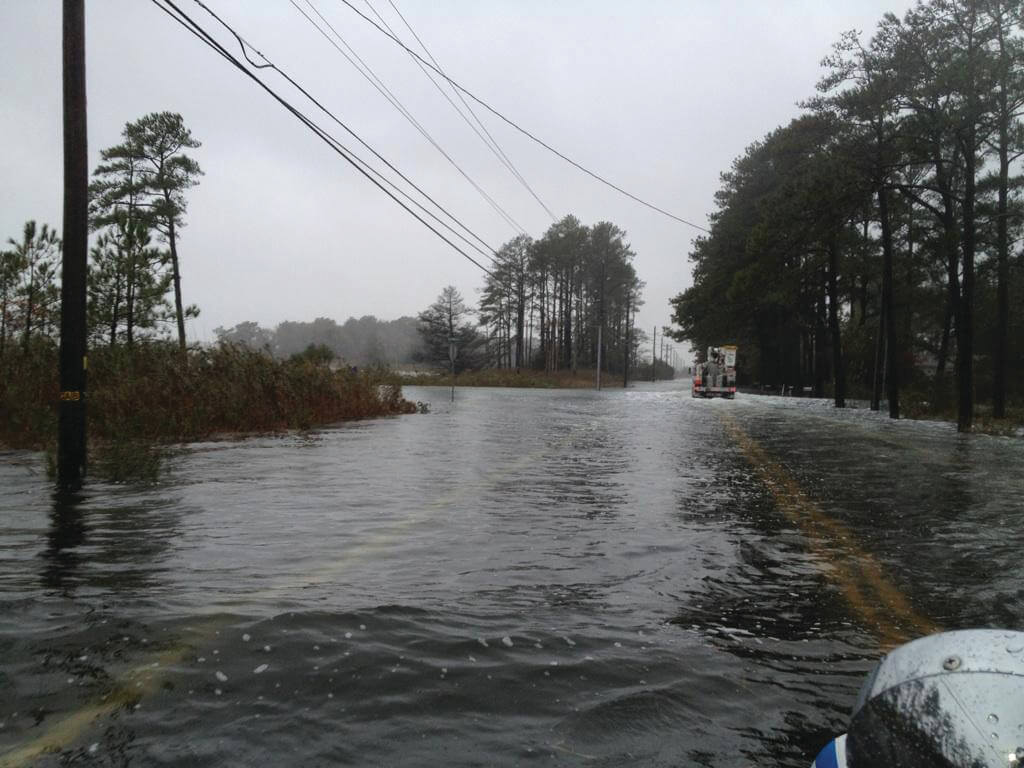Flooding with Hurricane Sandy