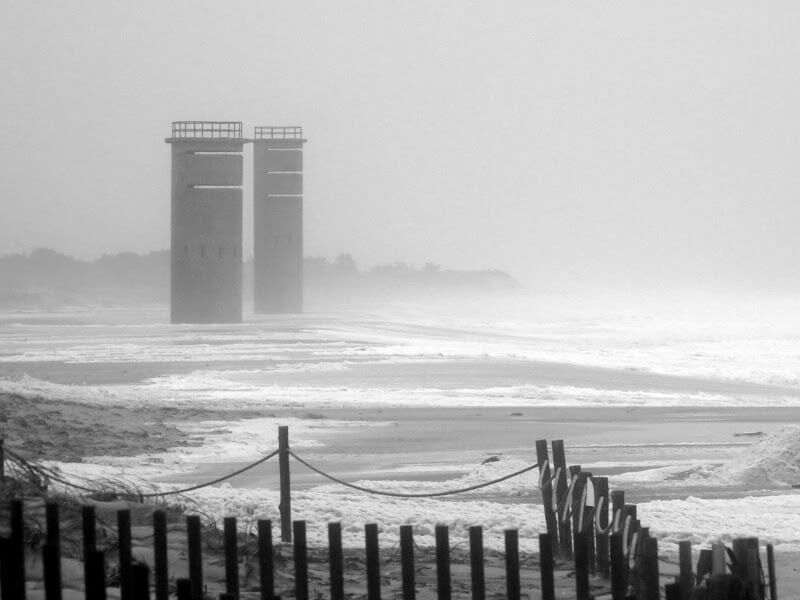 beach storm