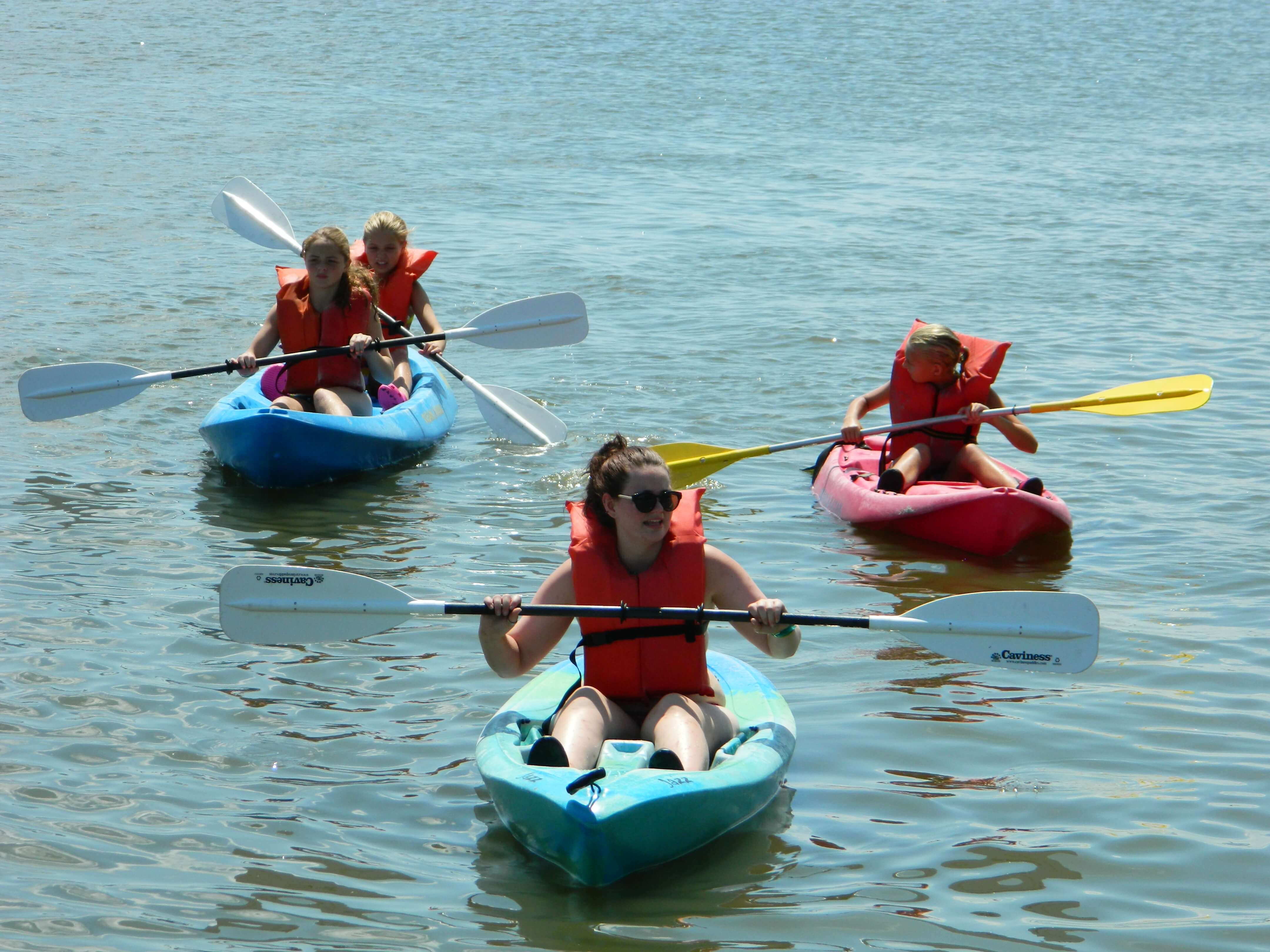 kayaking