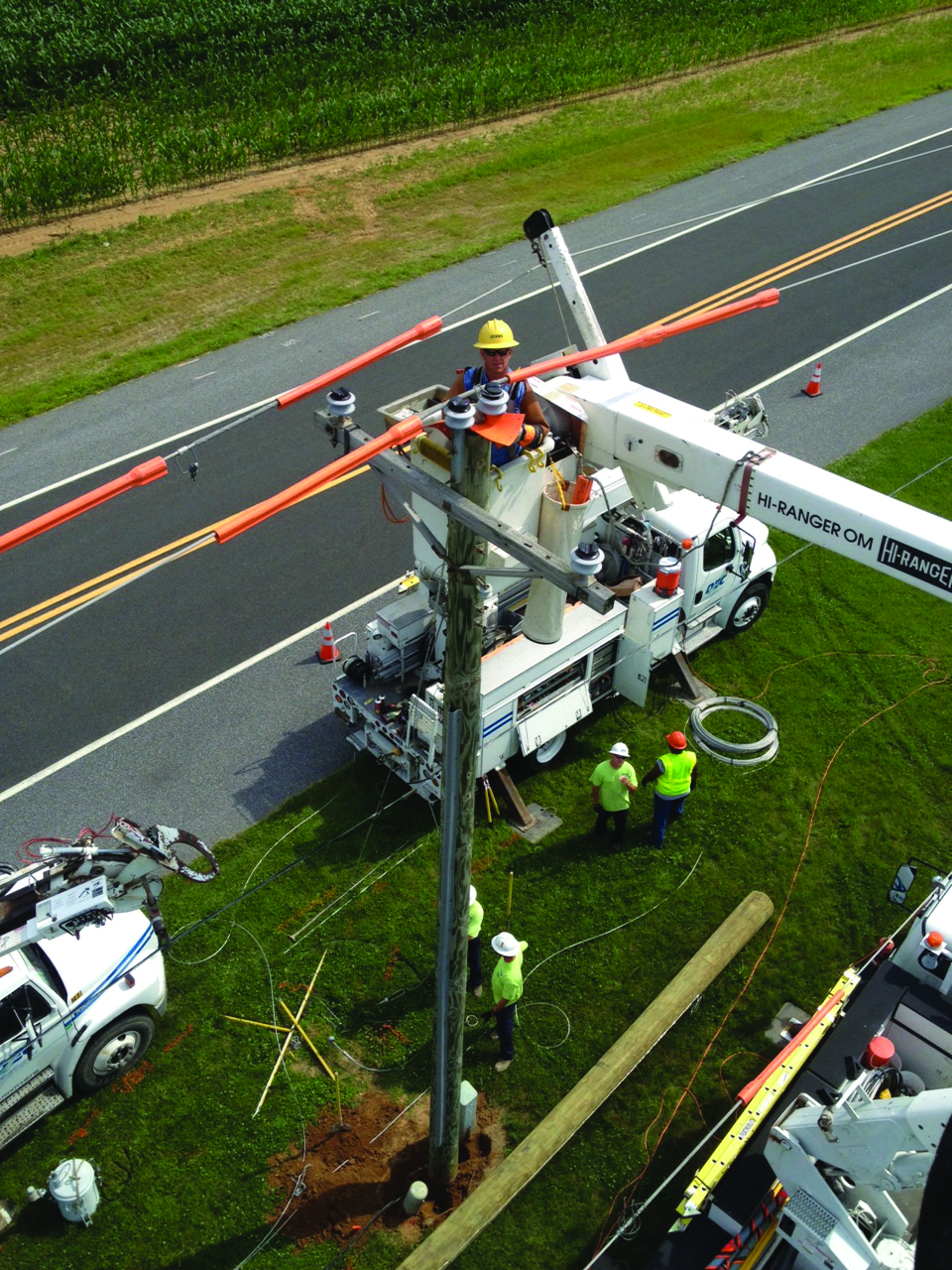 Crews Working 