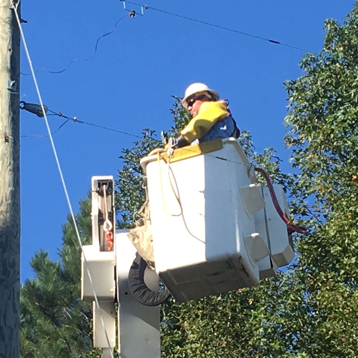 Crews working 