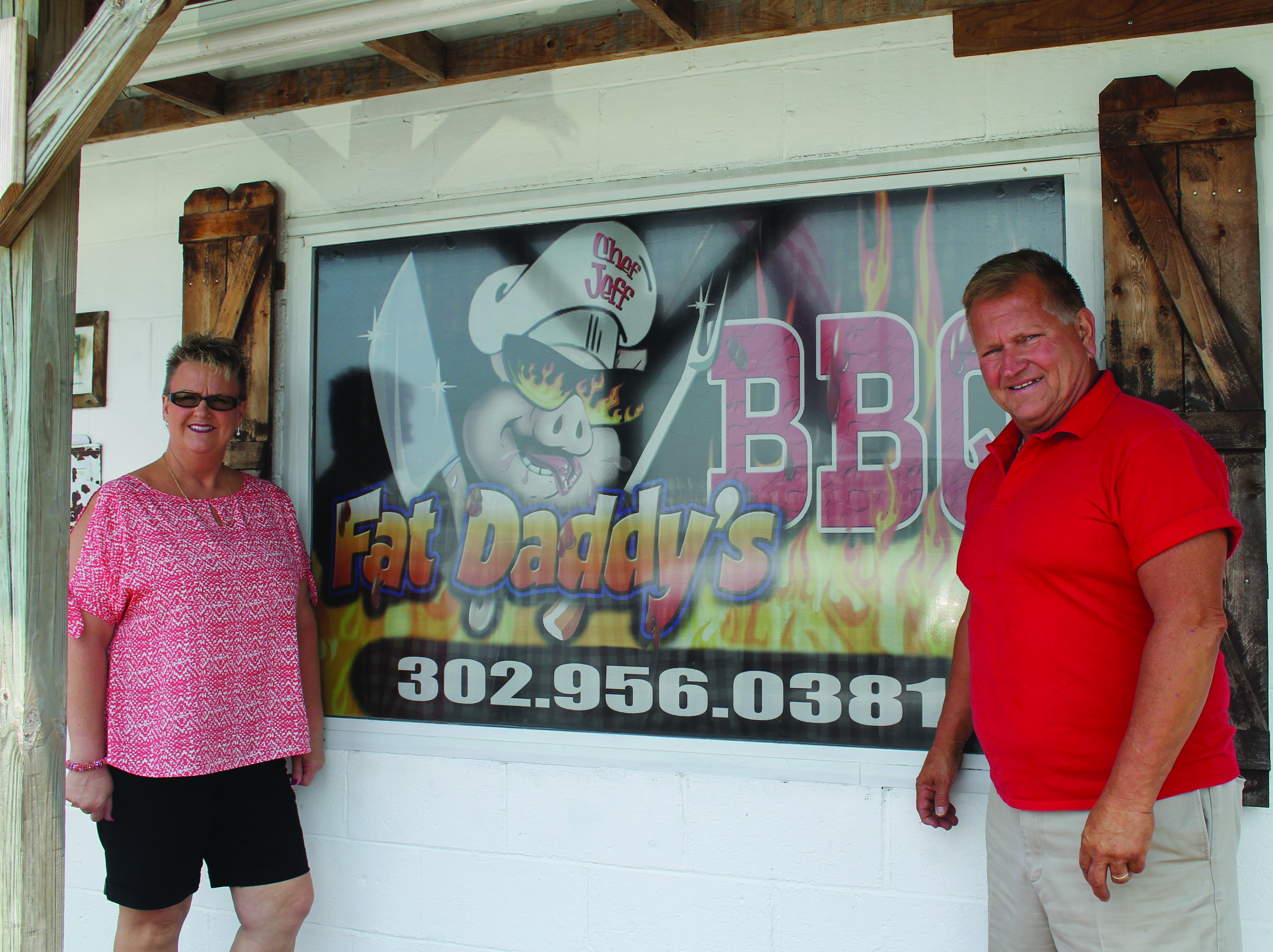 Brenda and Jeff Frey started Fat Daddy’s BBQ & Grille in 2012.