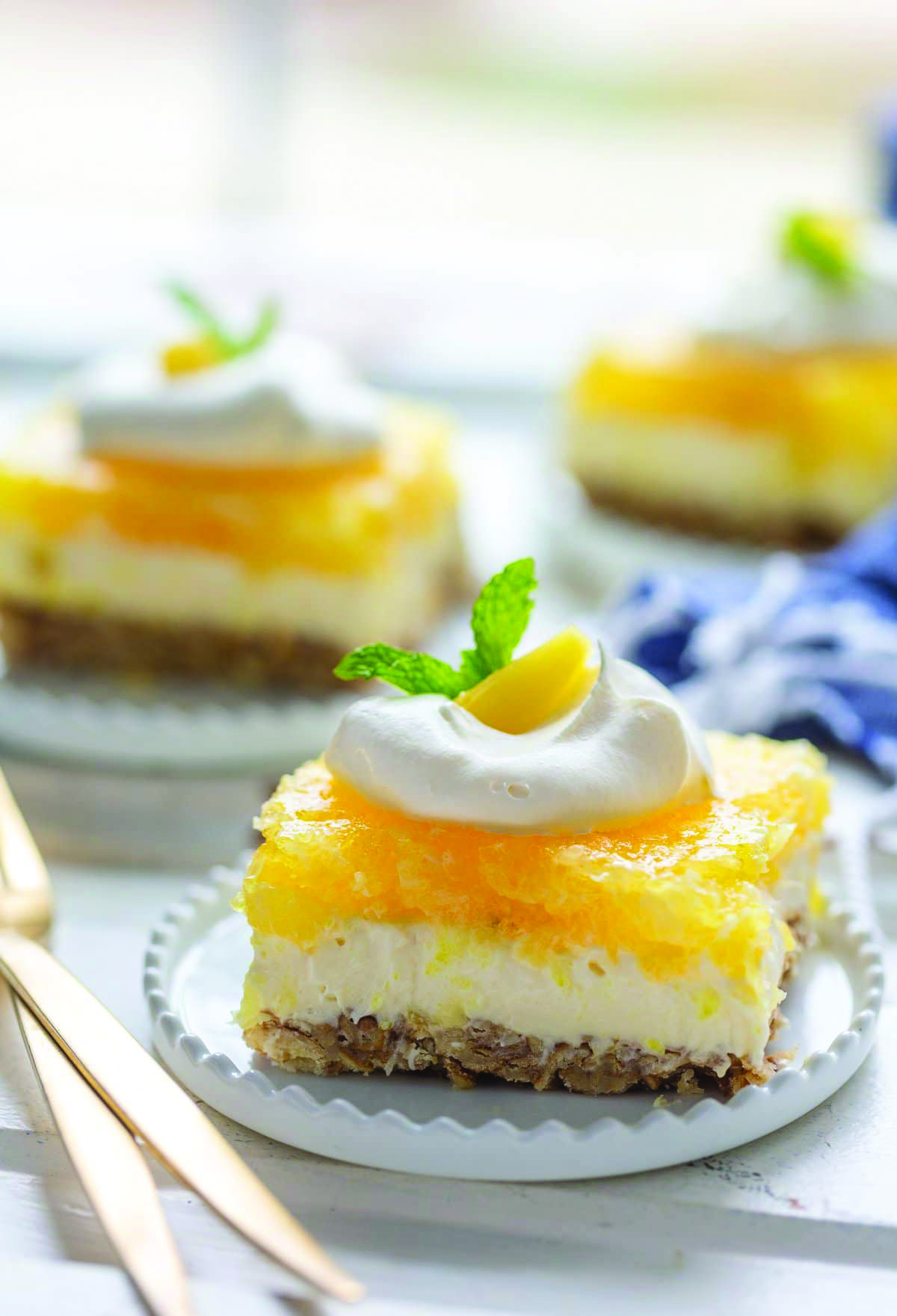 Pineapple Pretzel Salad