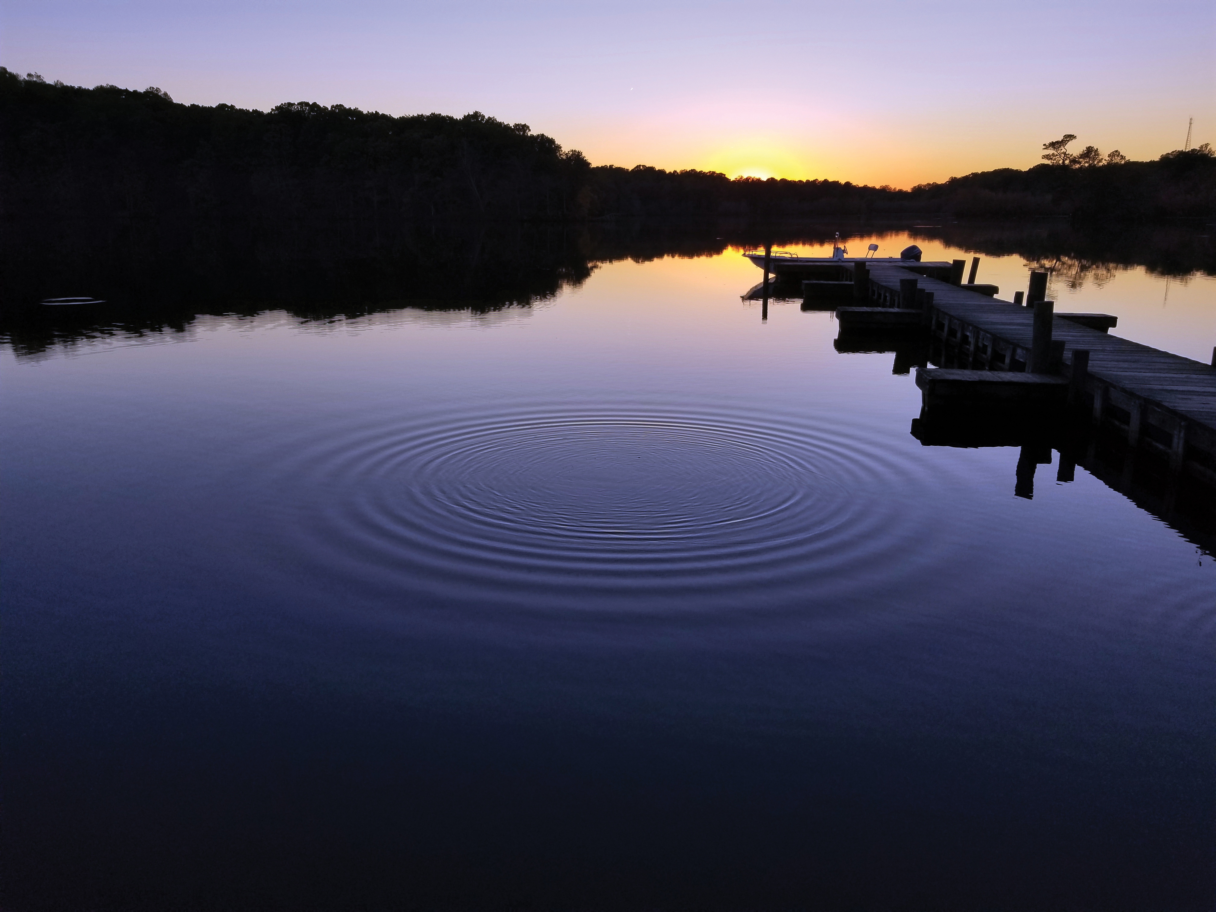 A summer sunset at Killens Pond. (Photos by April Abel, DNREC Division of Parks & Recreation)