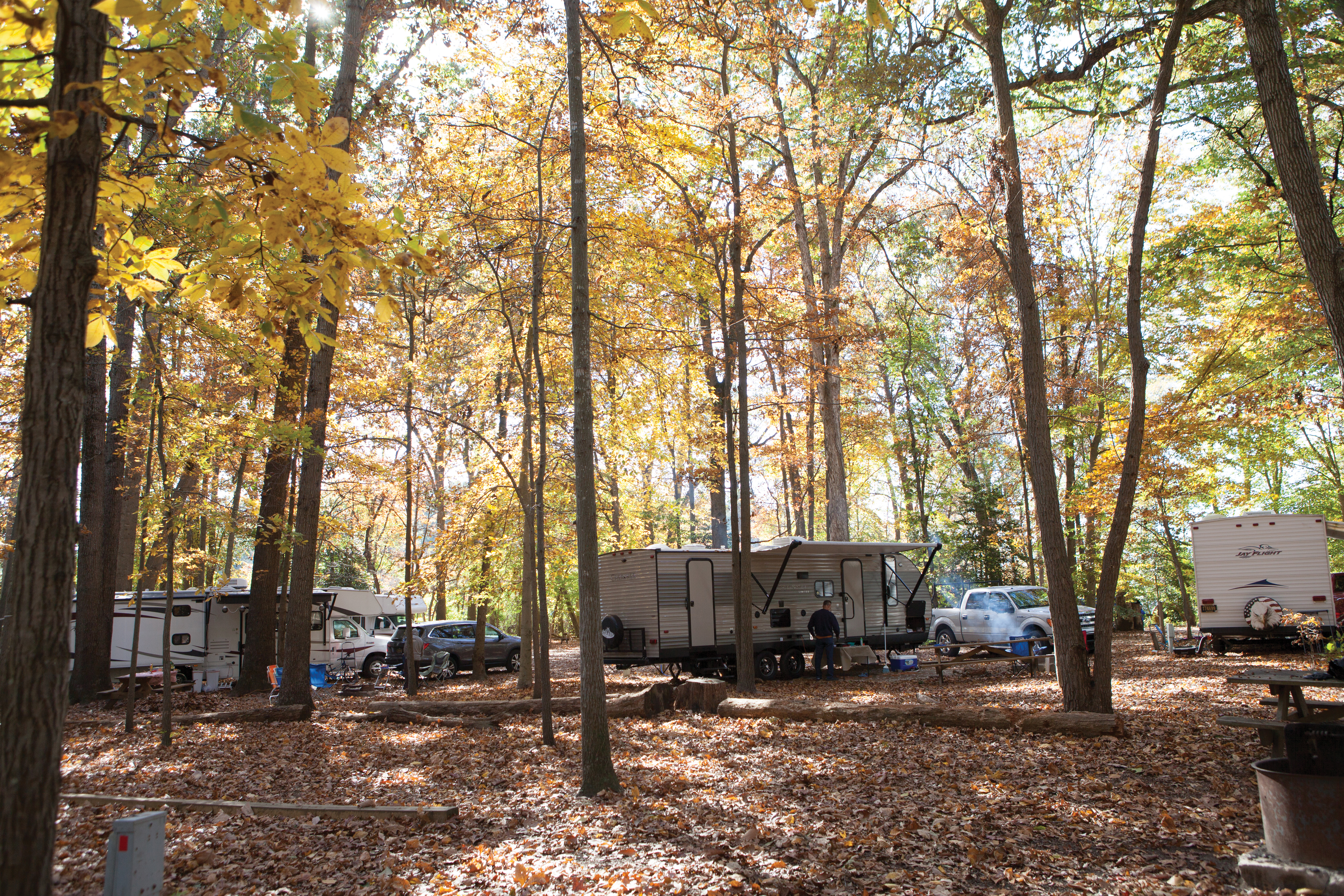 Spaces are available for campers.
