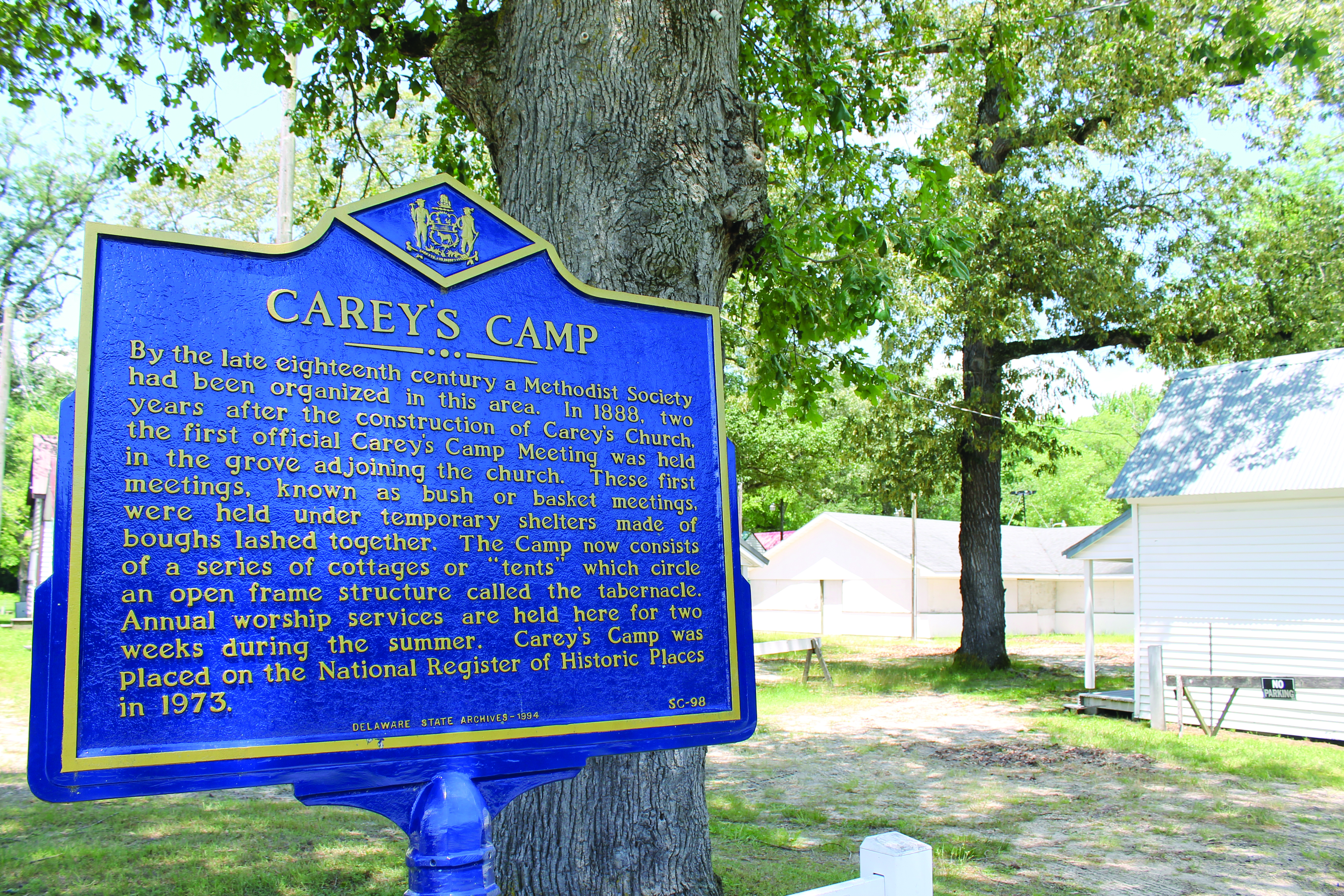 Carey’s Camp is on the National Register of Historic Places.