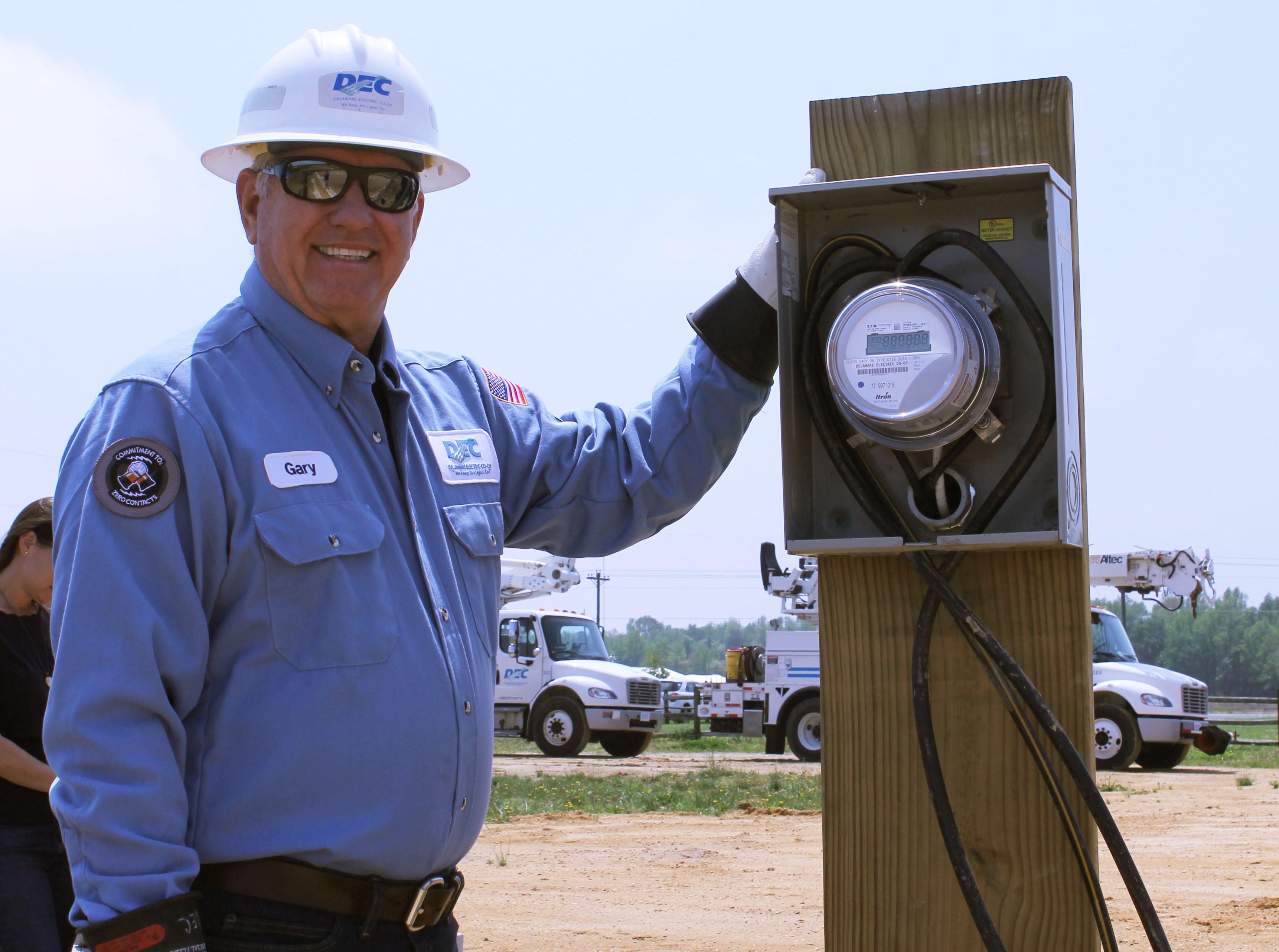 Gary Setting the Meter