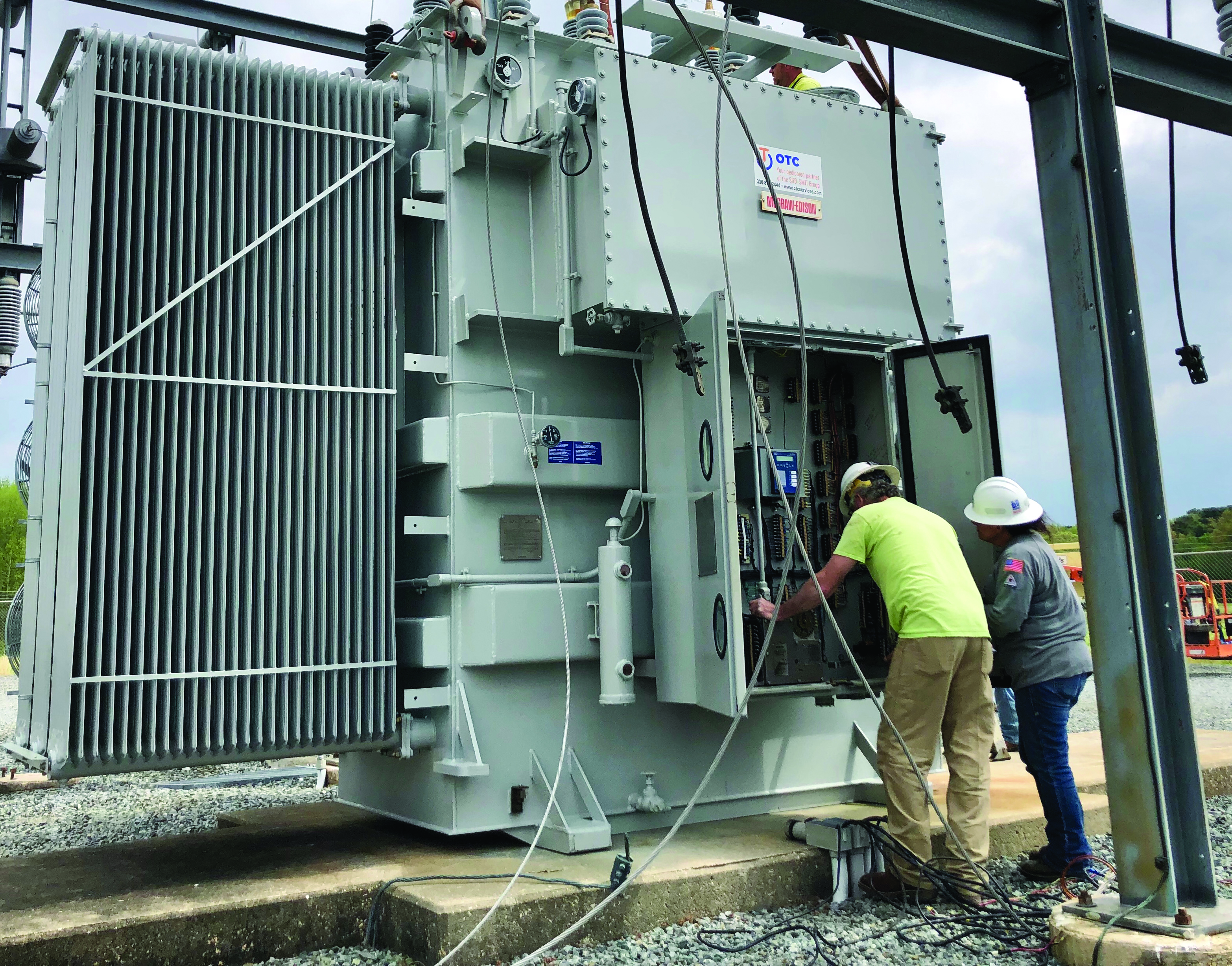 Working in a Substation 
