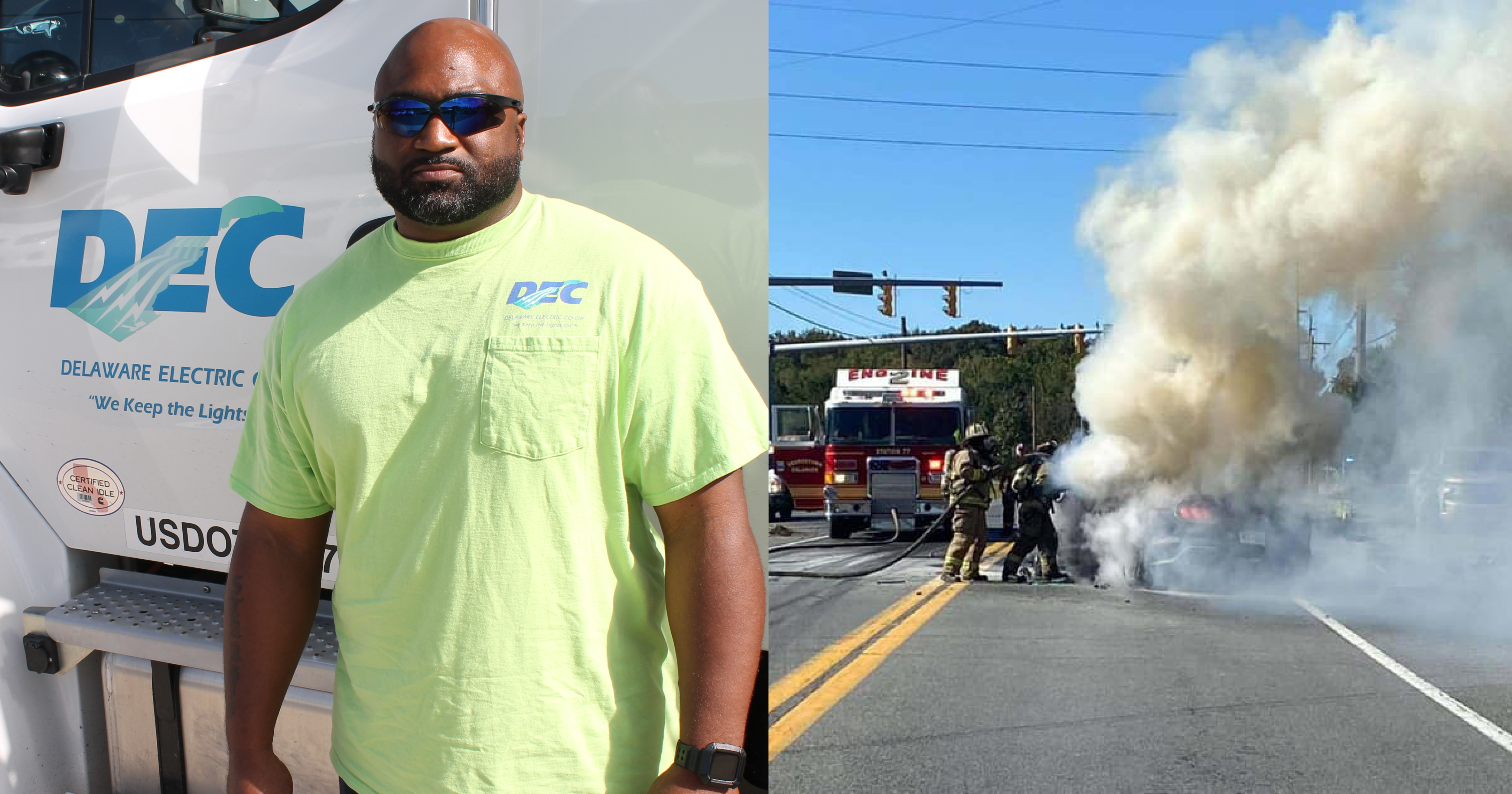 Lineman Saves a Life 