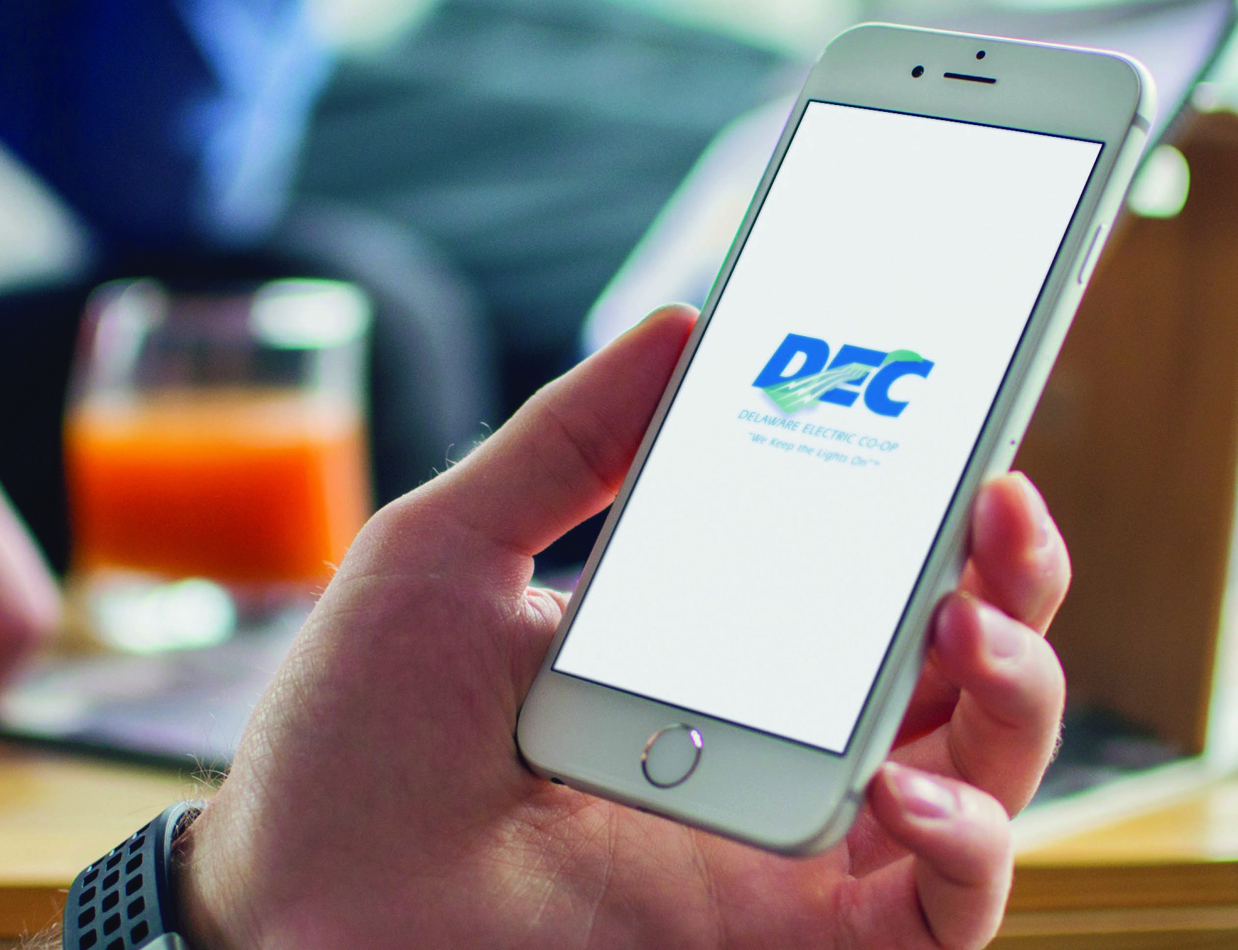 Download the DEC Connect app today to sign up for an online Smarthub account.