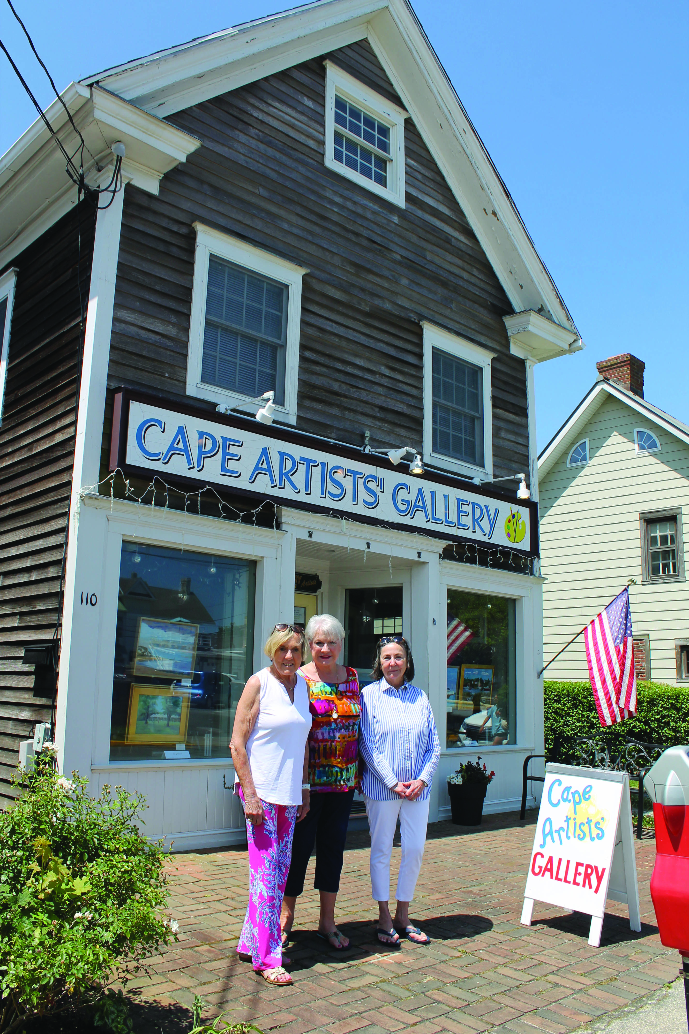 The 100-year-old building on 3rd Street in Lewes that houses the Cape Artists' Gallery is home to 22 members and their artwork.