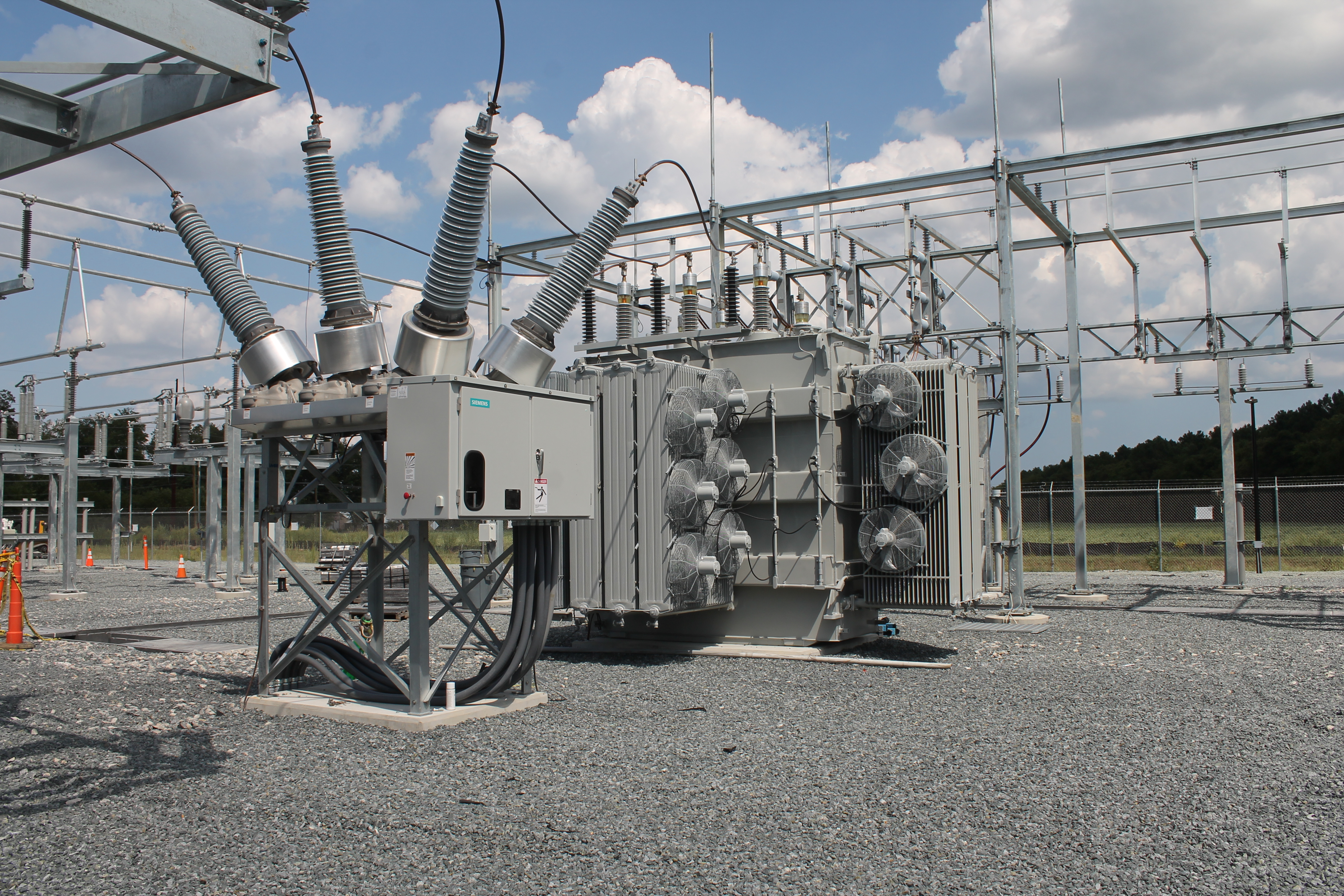 Dorey Substation is located on Zoar Road in Georgetown.