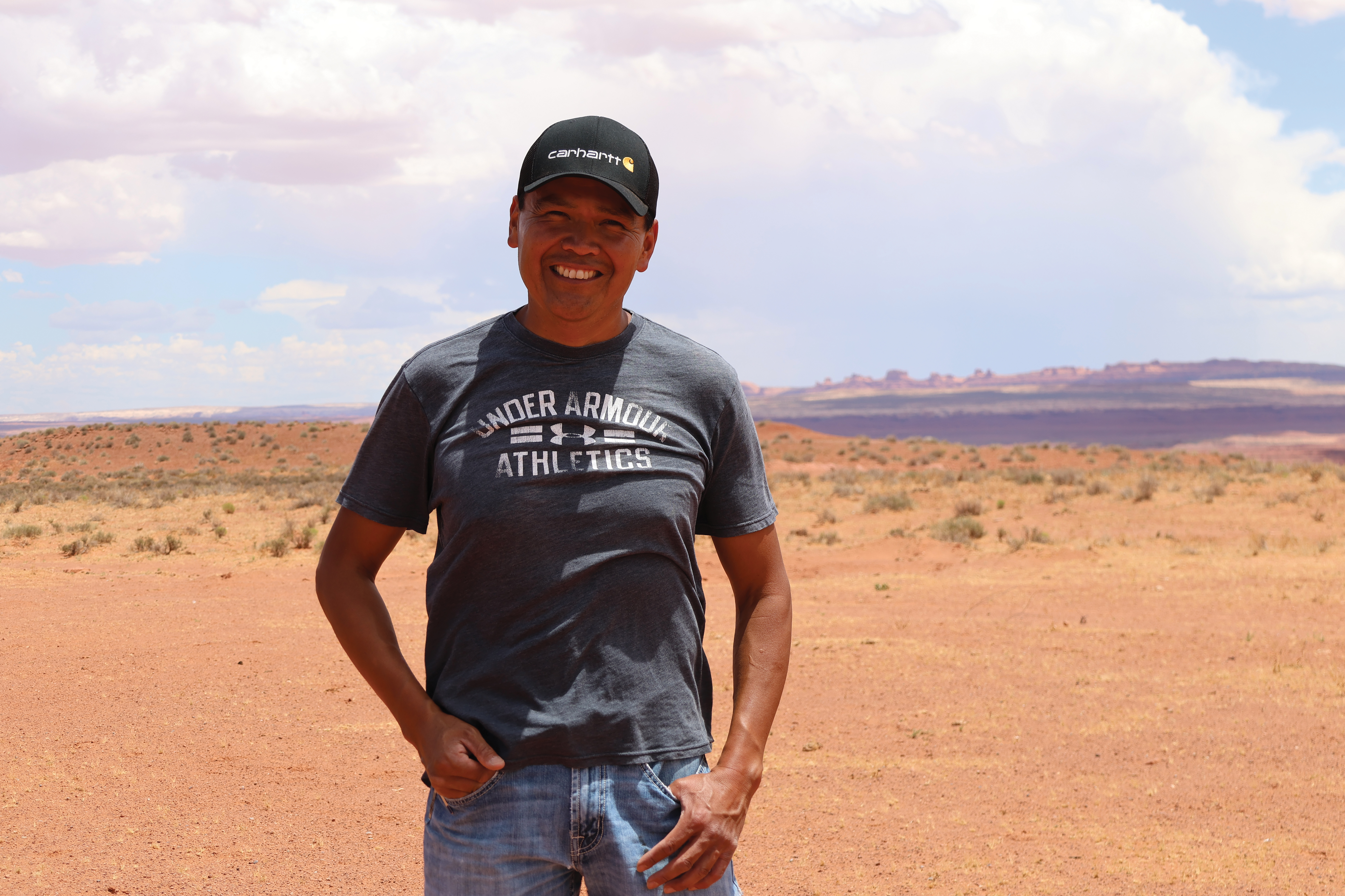 Michael Valentine, a lifelong resident of the Navajo Nation, says "thank you" doesn't begin to convey the gratitude he feels towards the crews participating in the LUN program.