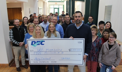 DEC Returns Capital Credits