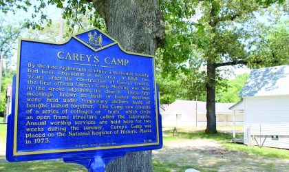 Careys Camp Sign