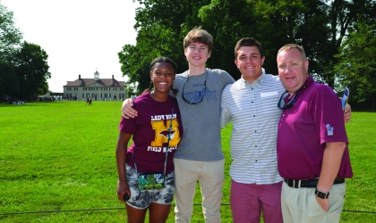Students with Chaperone