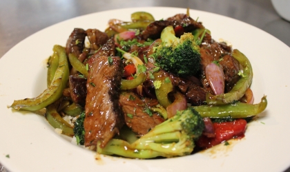 Plate of food