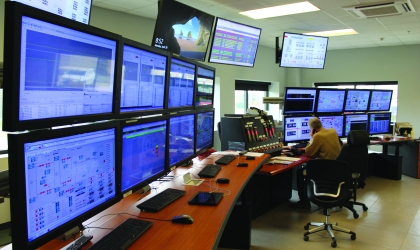 Natural Gas Control Room