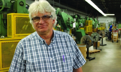 Man with machinery