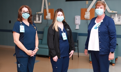 Three nurses