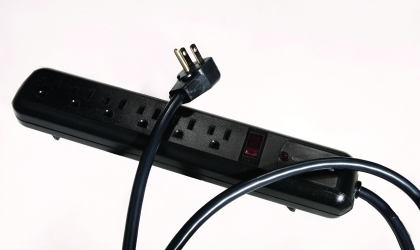 Black power cord