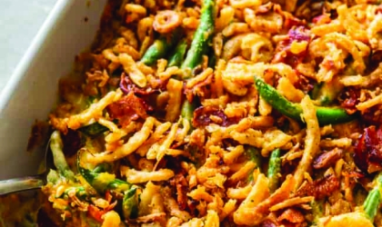 casserole with green beans