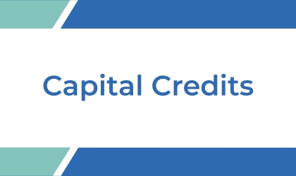 In November, DEC will return capital credits to those we are proud to power!