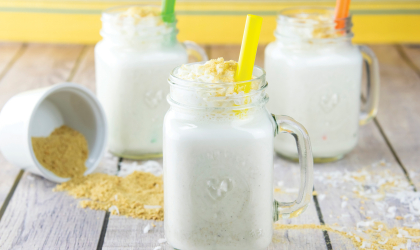 DEC's featured recipe for June is the Coconut Cream Pie Milkshake.