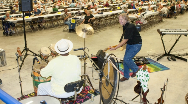 Band Playing at Annual Meeting