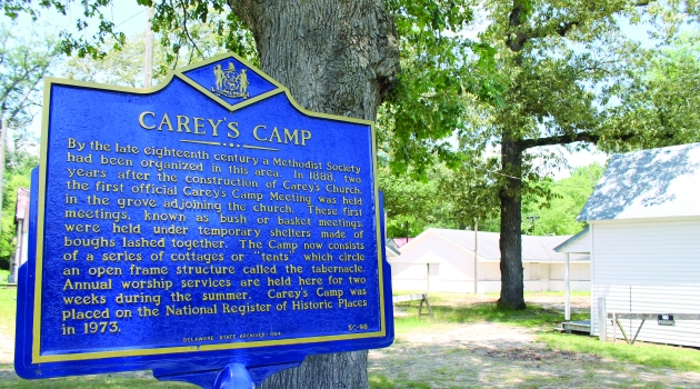 Careys Camp Sign