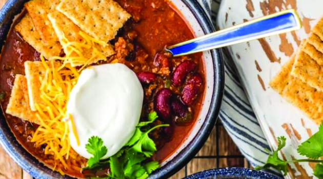 Bowls of chili
