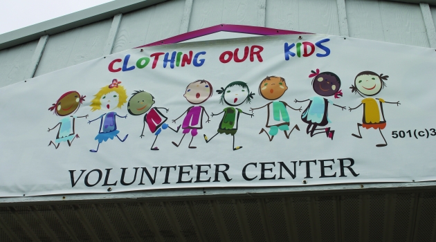 Sign for Clothing our Kids