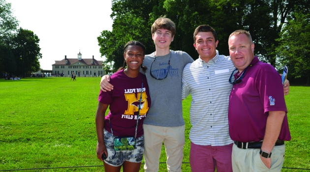 Students with Chaperone