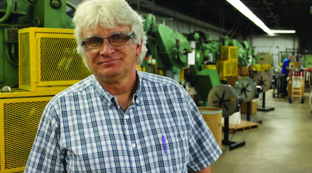 Man with machinery
