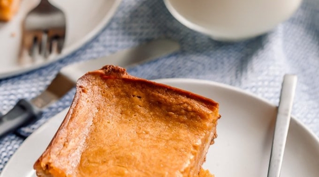 pumpkin squares with milk