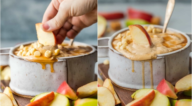 Apples and dip
