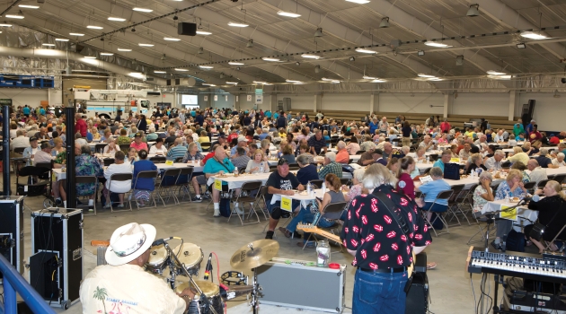 Join us for a delicious chicken dinner, wonderful live music and our annual business meeting on Tuesday, August 15.