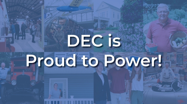 DEC is proud to power the people and places we serve!