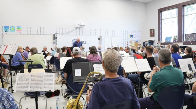 Since it began in 2022 as a string-only orchestra, the Southern Delaware Orchestra has grown into a full orchestra of 71 members.