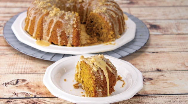 We're all familiar with Pumpkin Spice lattes, but what about Pumpkin Spice Bundt Cake?