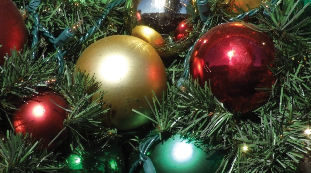 When using a live tree for decoration, make sure to water it regularly to keep it fresh — a dry tree can quickly become a fire hazard.