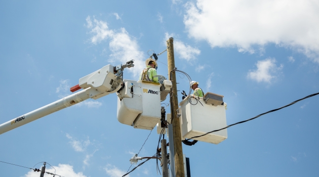 DEC experienced a 17% reduction in outages and restored power 10% faster in 2024. The average outage duration was just 61 minutes — far below the national average for power outages