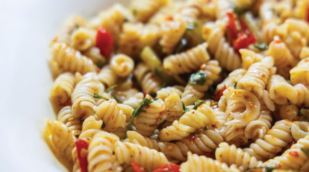 Looking for a perfect picnic dish? How about this month's recipe — Picnic Pasta Salad!