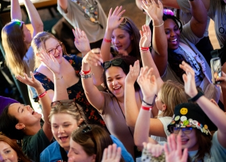 Students at Youth Tour